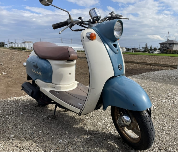 茨城県潮来市よりヤマハビーノを無料引取致しました。