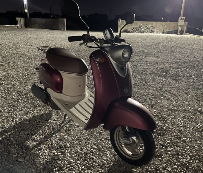 茨城県取手市よりヤマハビーノを無料引取致しました。