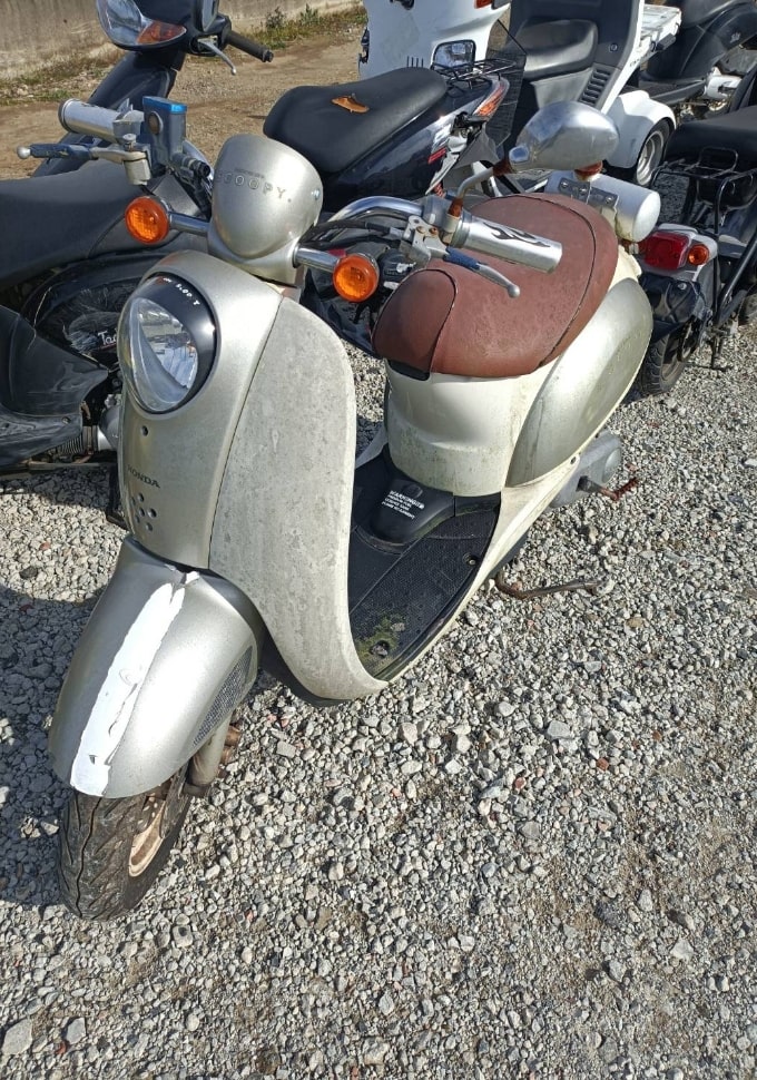 茨城県阿見町よりホンダクレアスクーピーを無料引取致しました。