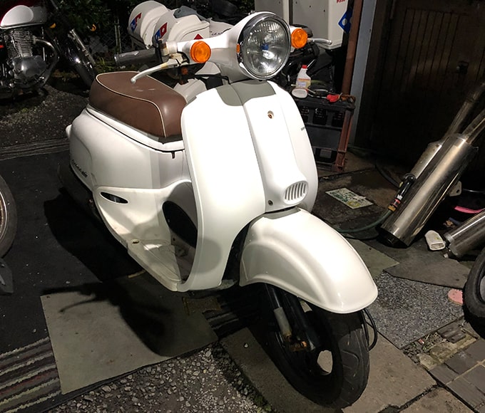 東京都品川区よりホンダジョルカブを無料引取いたしました。