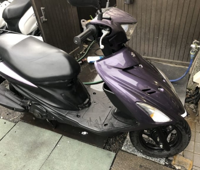 茨城県水戸市よりスズキアドレスV125Sを買取致しました。