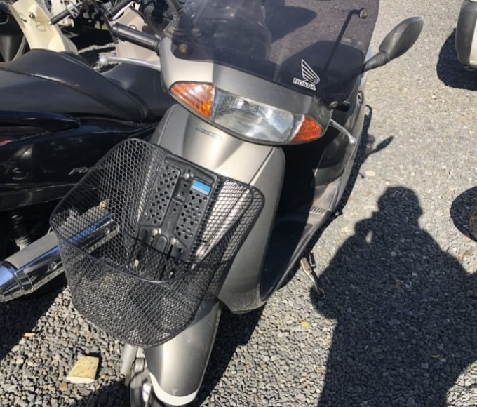 茨城県北相馬郡利根町よりホンダリード100を無料引取致しました。
