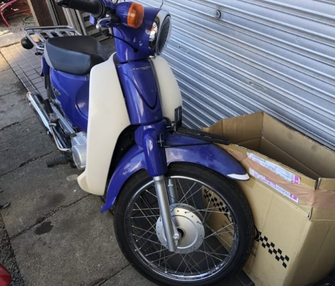 茨城県取手市よりホンダ カブ110を買取(下取り)致しました。
