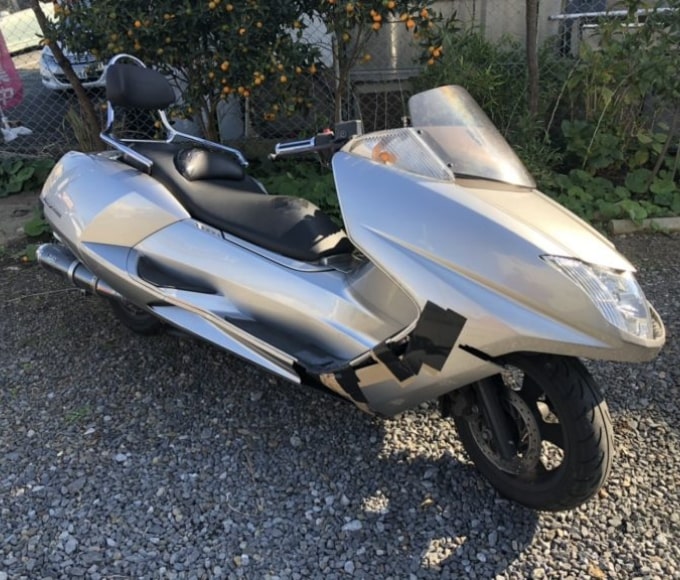 つくばみらい市よりヤマハ マグザムを無料引取致しました。