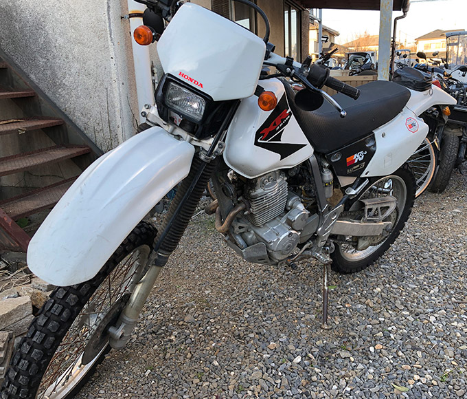 東京都からホンダXR250を買い取りました。