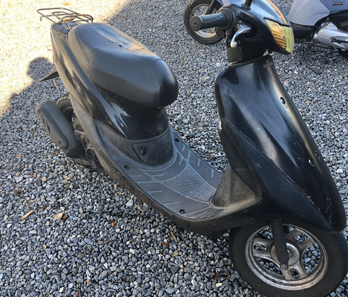 茨城県ひたちなか市から原付を引き取りました。
