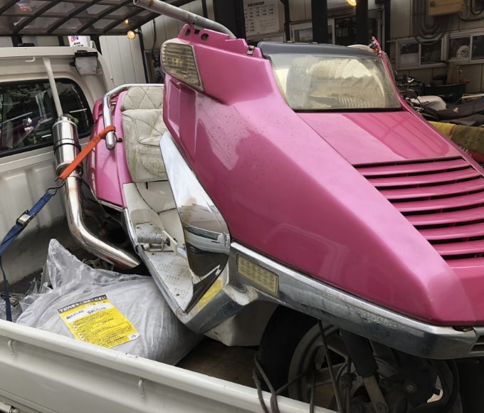 東京都からフュージョンXを引き取りしました。