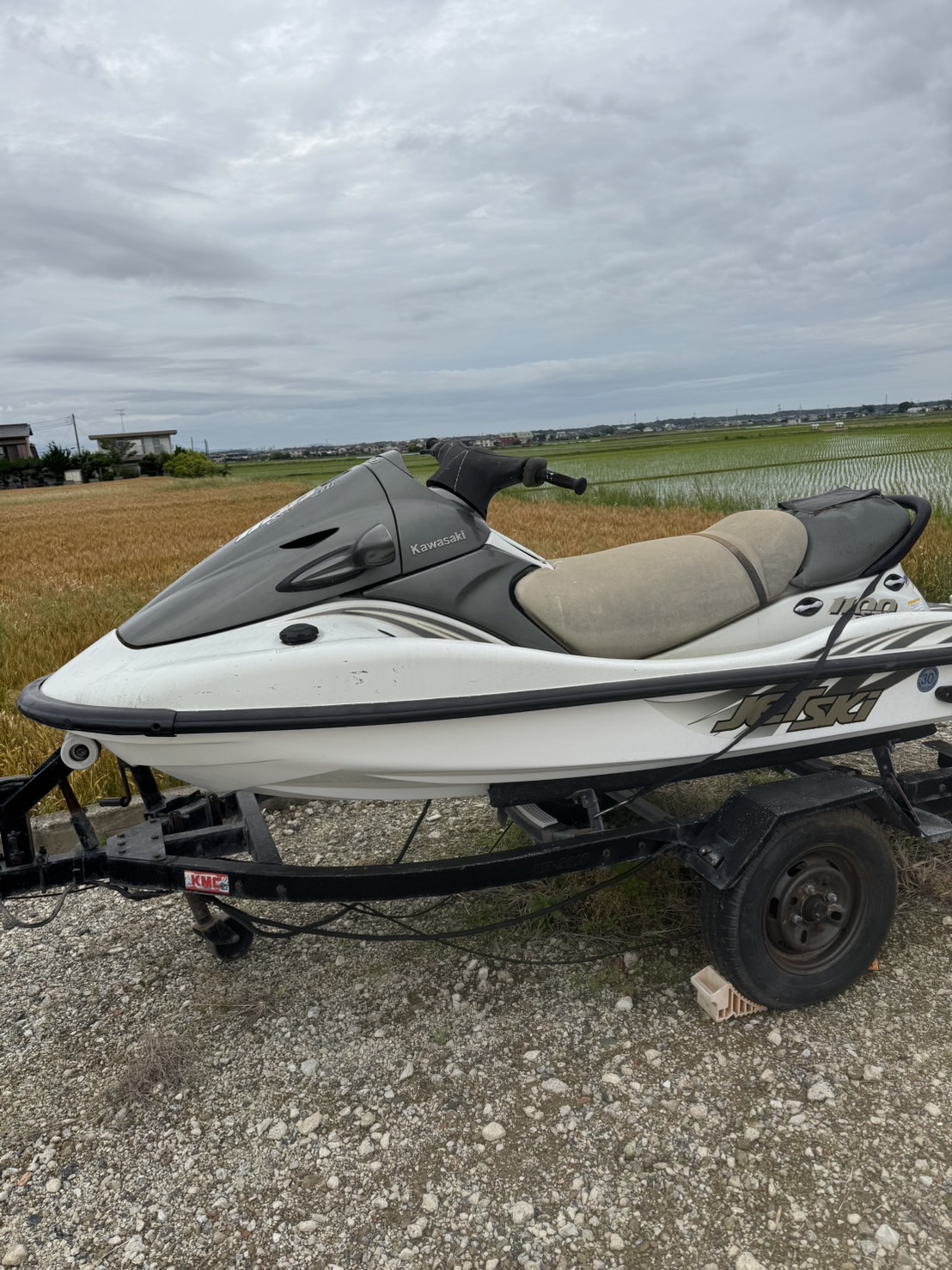 茨城県つくばみらい市より カワサキジェットスキーを無料引取致しました。