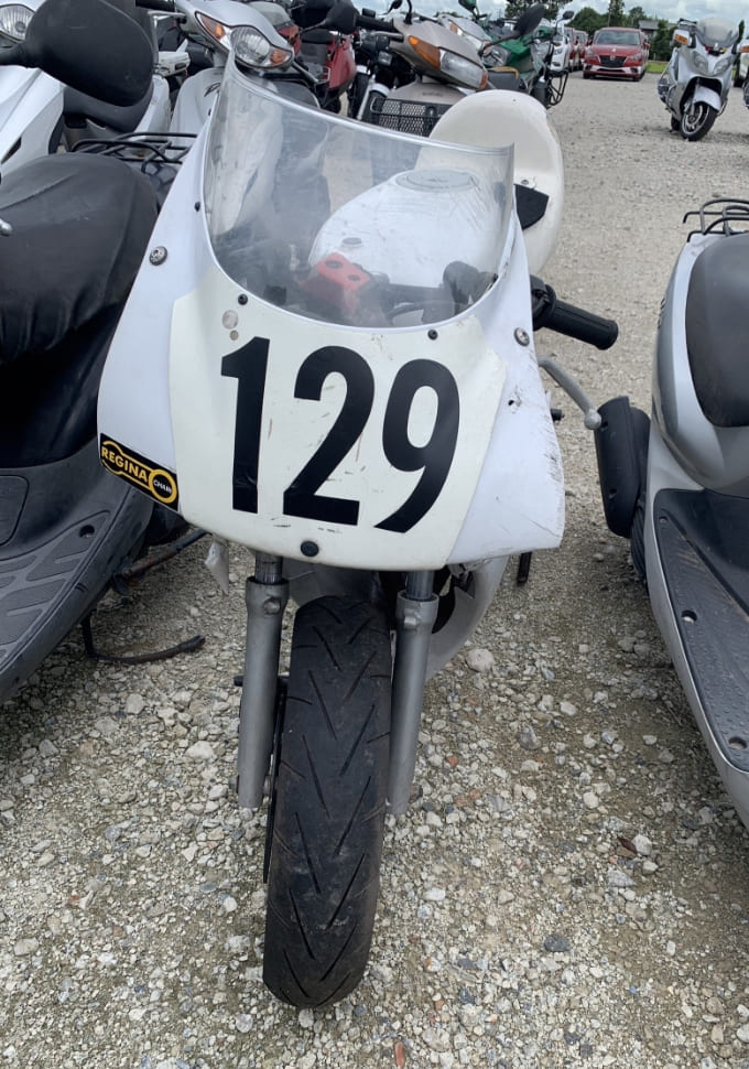 東京都の品川区よりホンダのNSR50ミニを無料でお引き取り致しました。