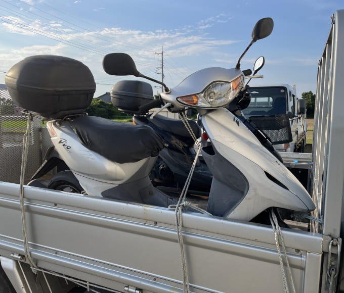 茨城県日立市よりホンダスマートディオの廃車処分のご依頼を受け付けました。